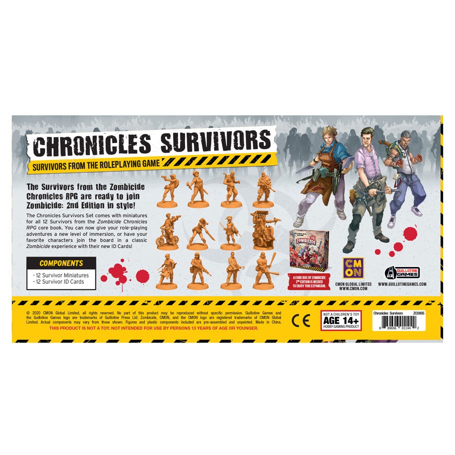 Zombicide : Second Edition - Chronicles Survivor Set Expansion